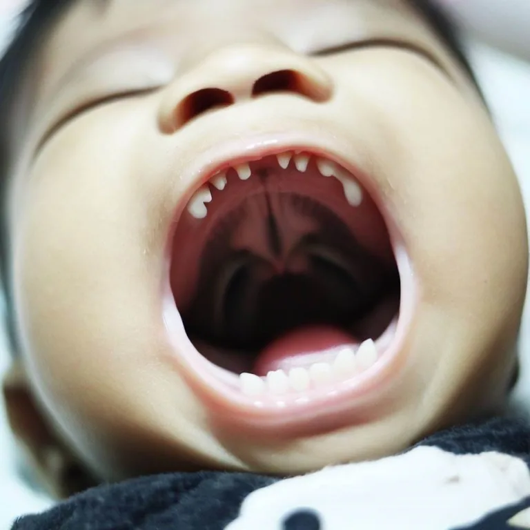 Când apar dinții la bebeluși